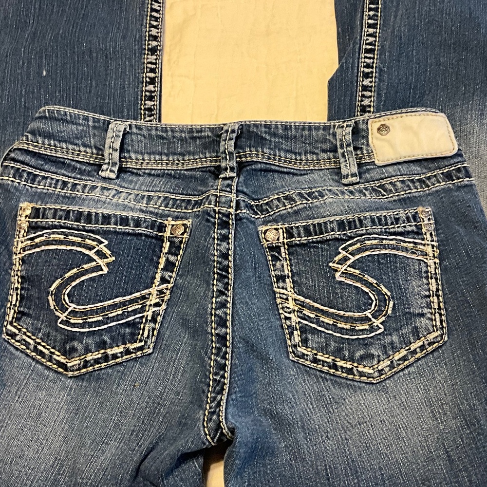 Silver Womens Jeans size 30/32 - Picture 2 of 13
